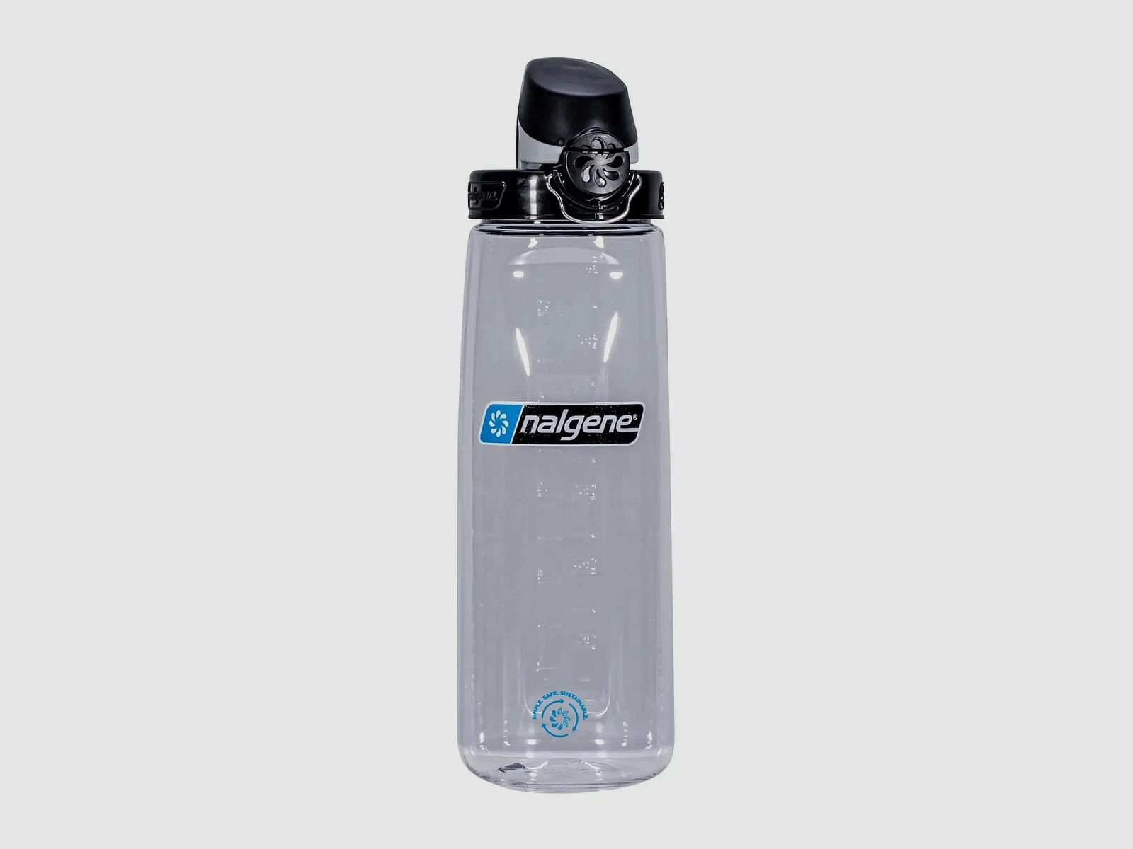 Nalgene Nalgene Trinkflasche OTF Sustain 650 ml - Transparent schwarz