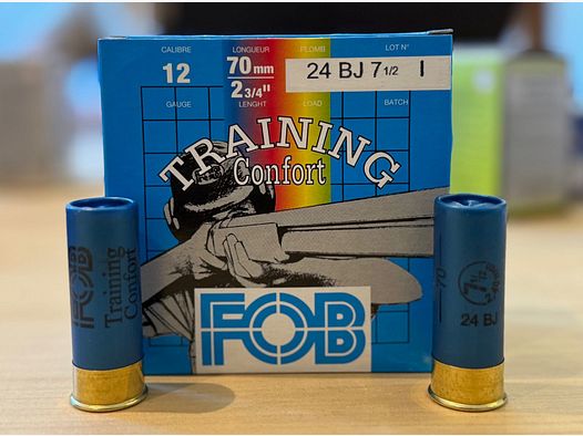 FOB Training Confort - 12/70 - 24g - Nr. 7,5 (2,4mm) - Blei