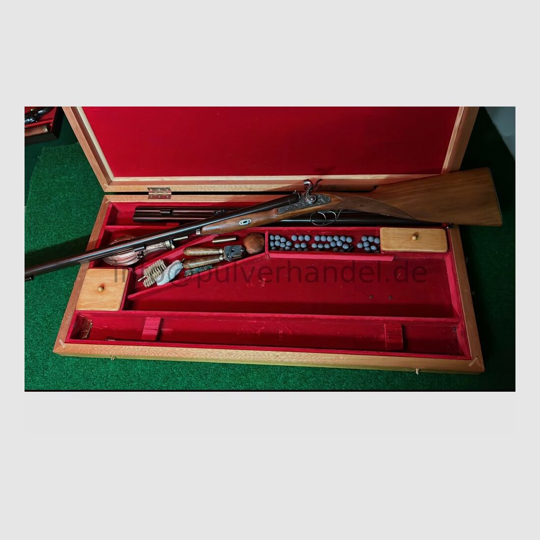 Pedersoli Kodiak Express mit Austauschlauf Büchse/Flinte ! .58 (Black Powder) und 12(BlackPowder)