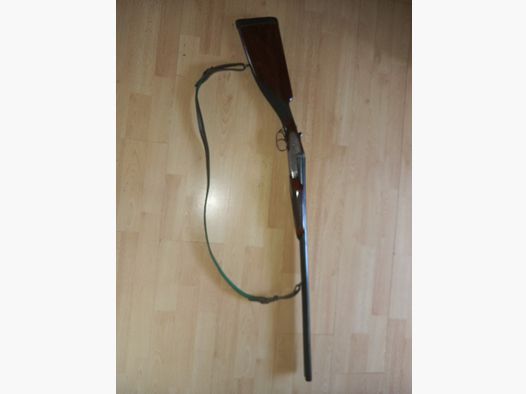Doppelflinte Sarasqueta 12/70, Engelse kolf, visbuik kolf
