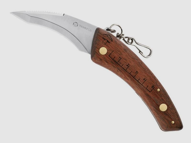 MASERIN 12CM BUBINGA PILZMESSER, Bild 1 von 3