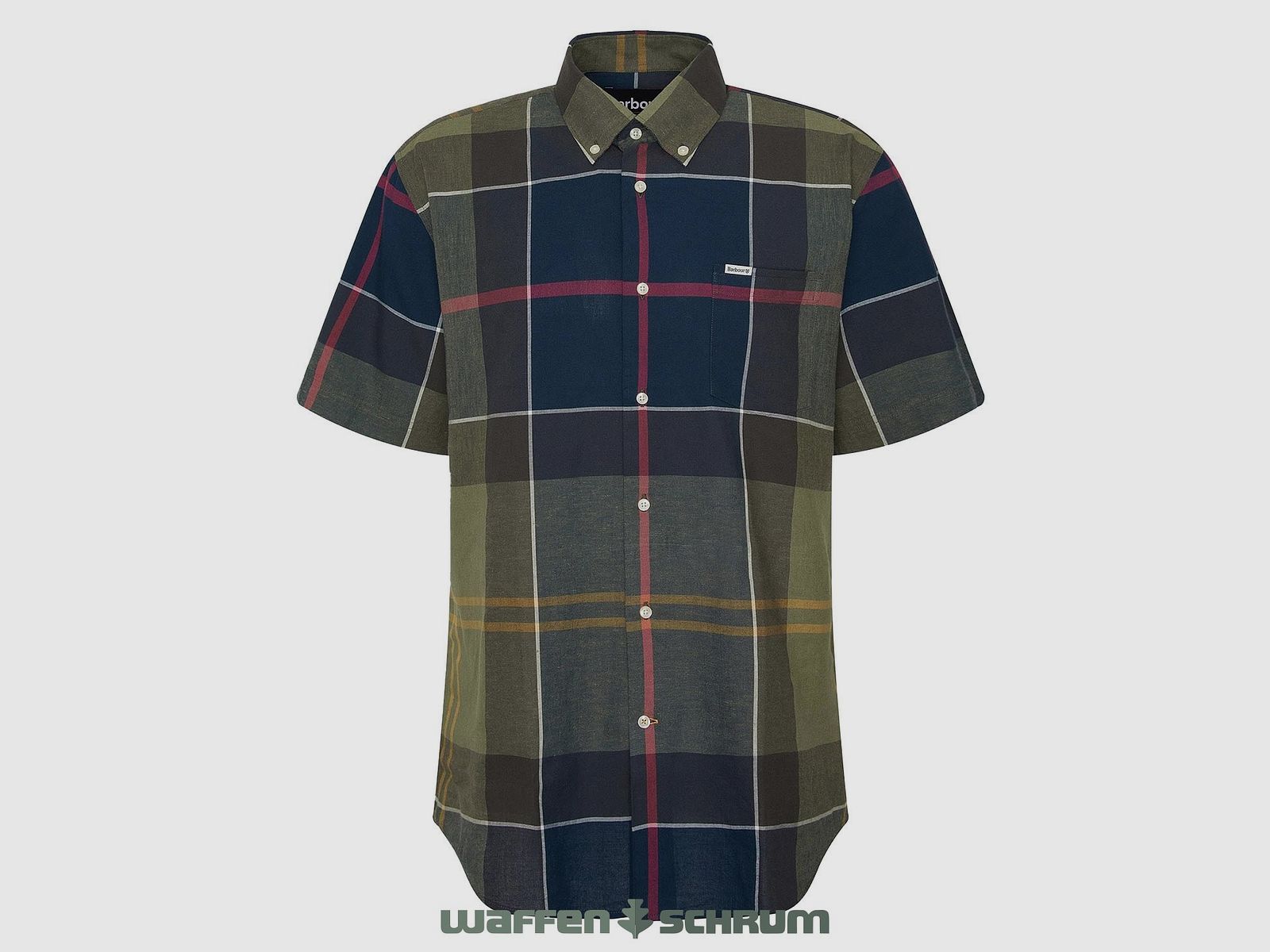 Camicia a maniche corte Barbour Douglas Regular Classic Tartan