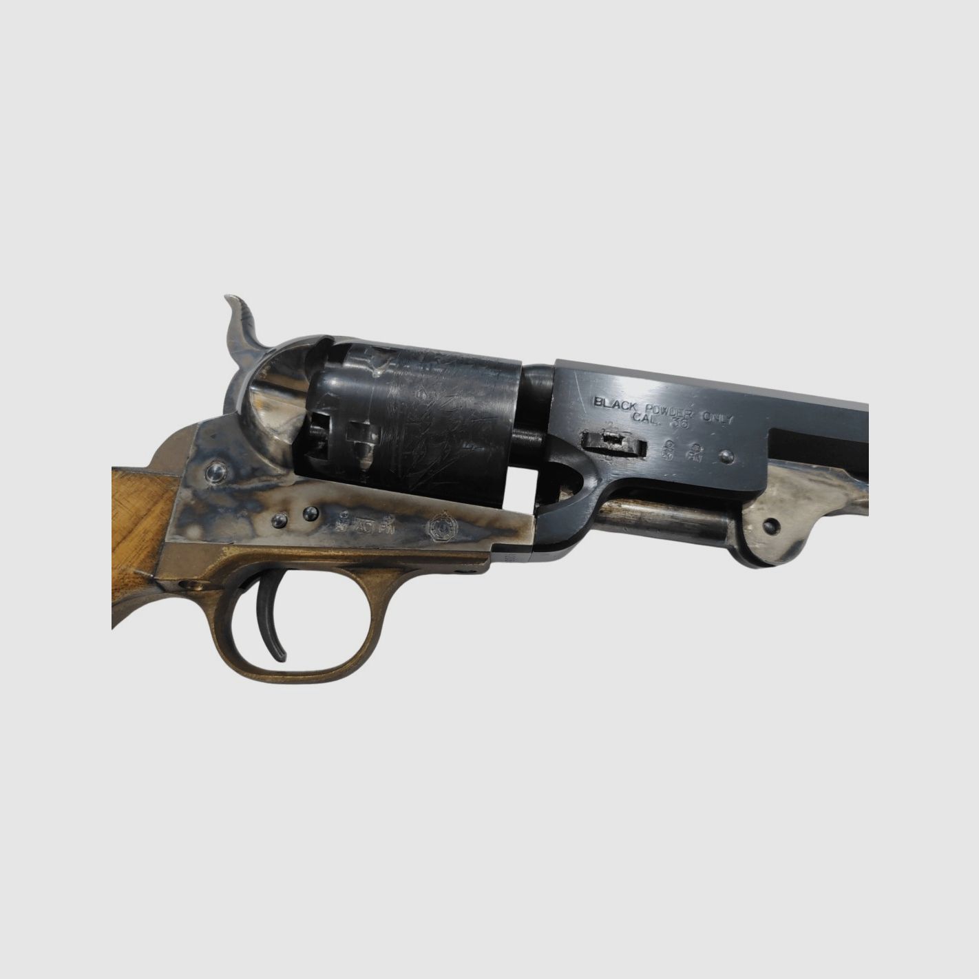 Uberti Revolver Schwarzpulver 1851 NAVY Messing Kal. 36 Lauf 7,5" brüniert inklusive Zubehör, Bild 5 von 9