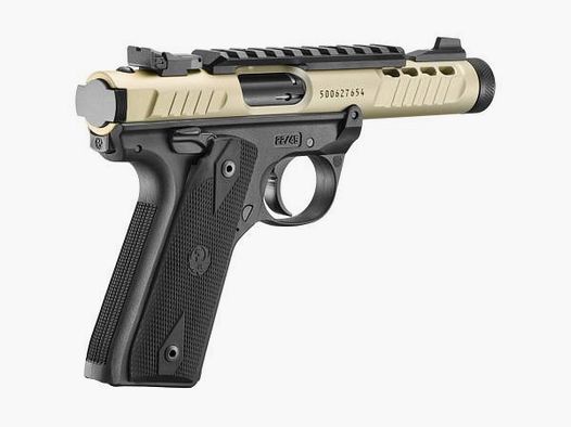 RUGER KK-Pistole Mod. Mark IV 22/45 Lite .22lr Black/Champagne