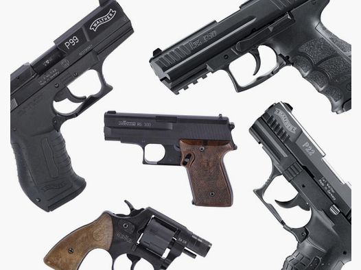 SSW Sammlung - Walther Zoraki Colt S&W Berloque Xythos Reck IWG ME