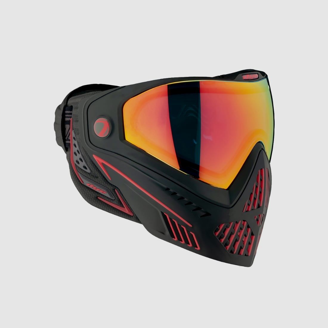Maska Paintballowa Thermal I5 Dye FIRE (czerwona/czarna)