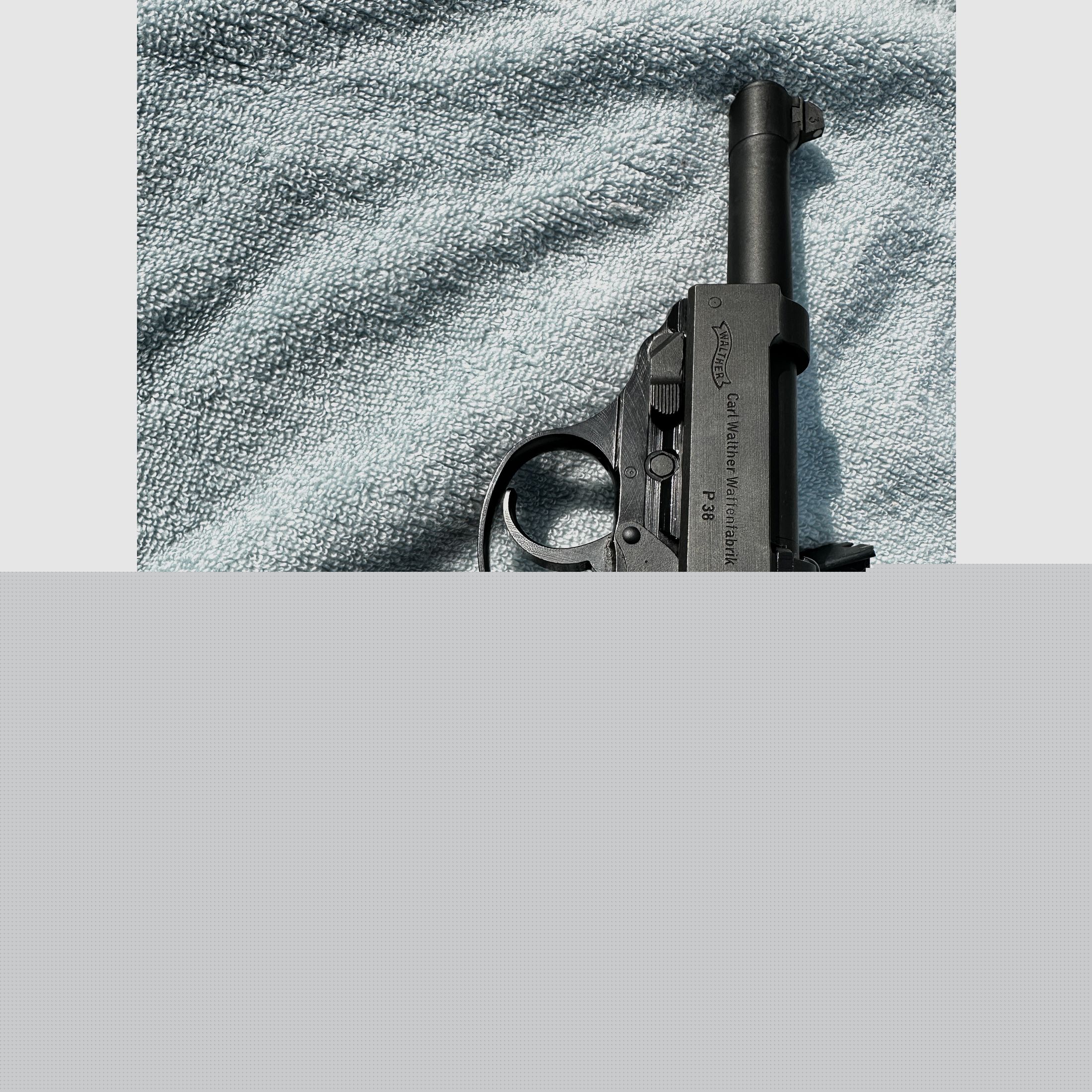 Verkaufe P38 9 mm Luger Pistole 