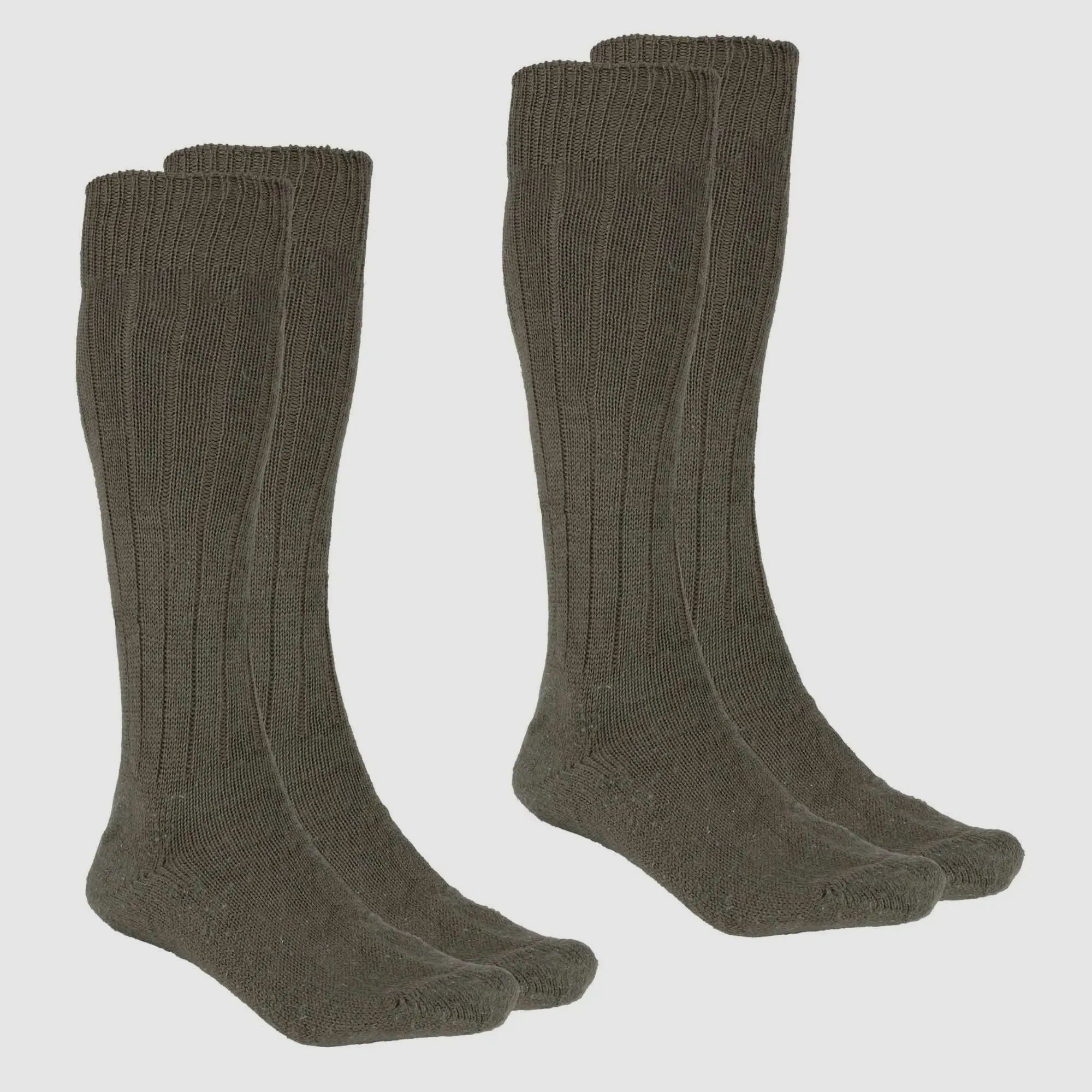 Bundeswehr Original BW Stiefelsocke oliv gebraucht 2er Pack