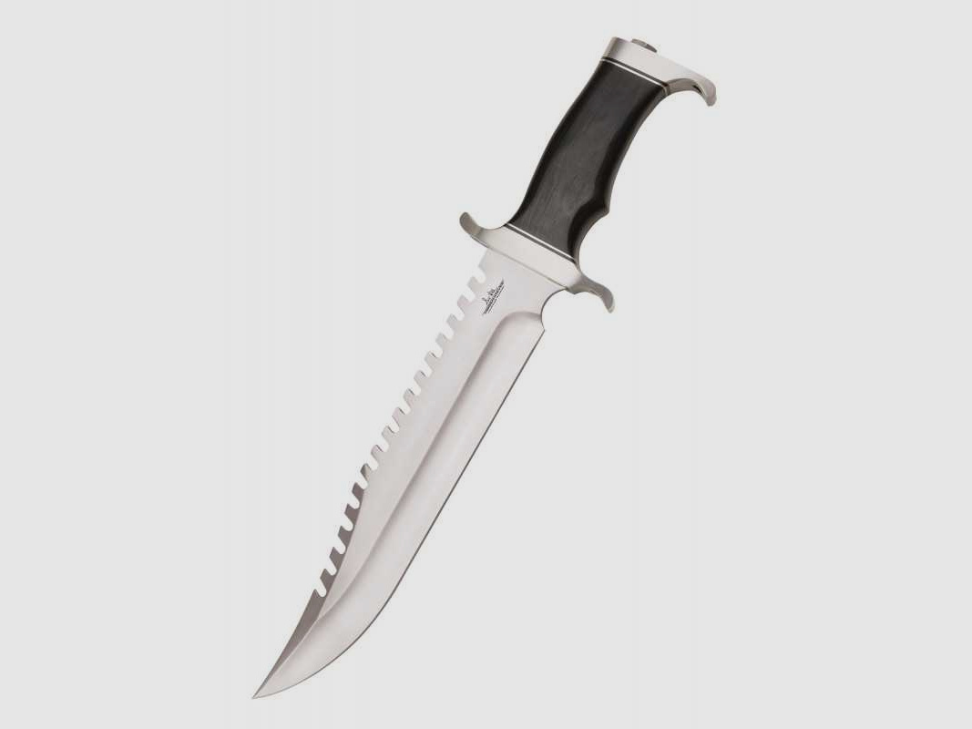 United Cutlery Gil Hibben Survivor Rambo Survival-Bowiemesser mit Scheide