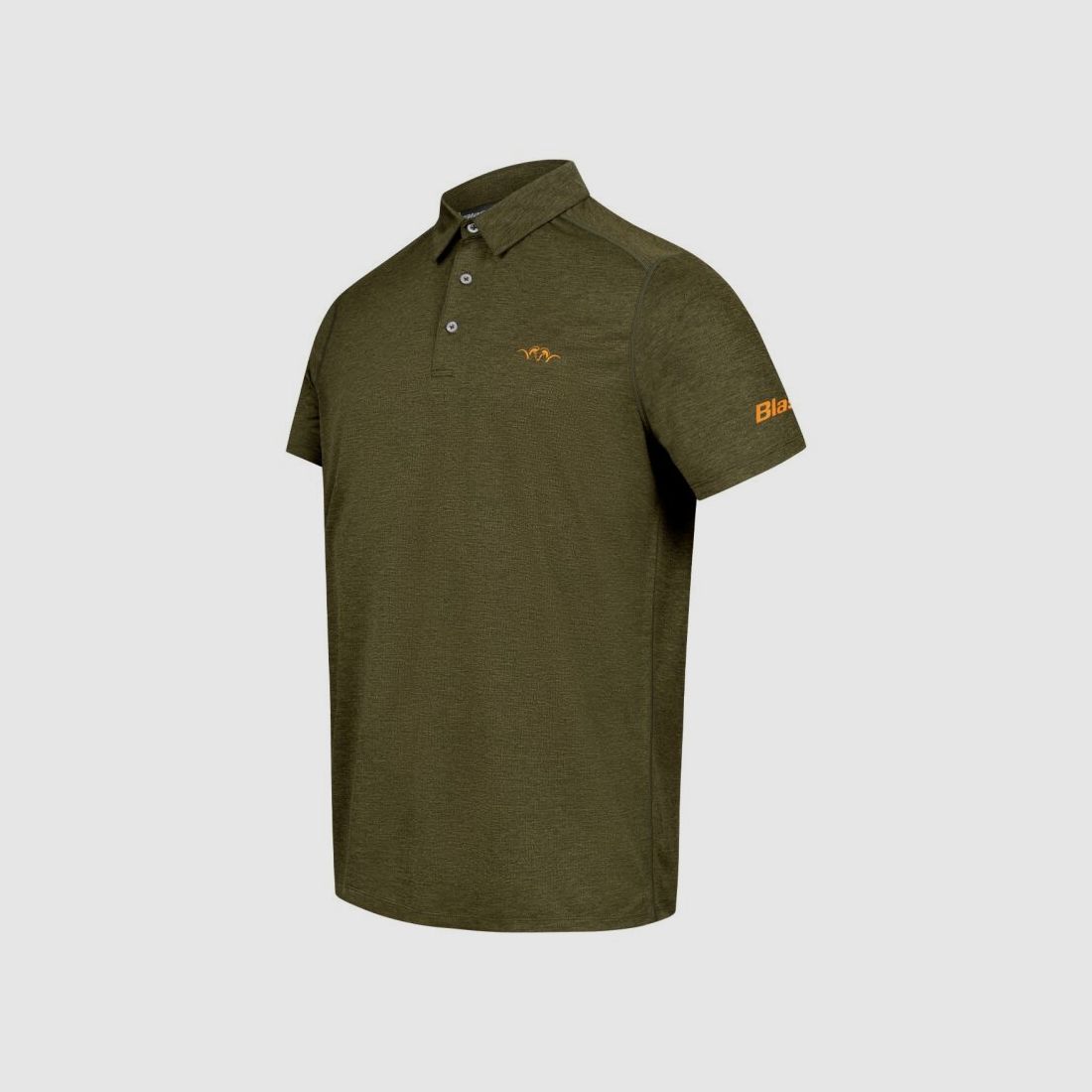 Blaser Herren Polo Shirt Competition 23 Dunkeloliv