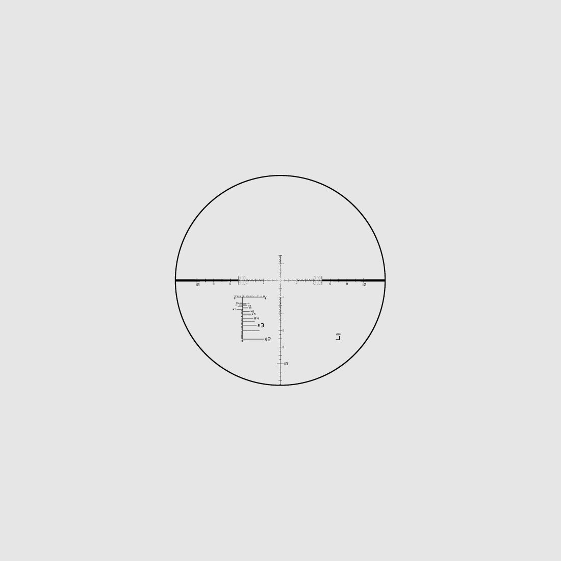 SCHMIDT&BENDER PMII 5-25X56 LP ABSEHEN LRR MIL 1.BE, Bild 2 von 2