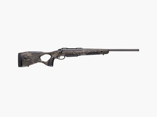 SAKO S20 HUNTER CAMO .30-06, tungsten Cerakote, Lauflänge 20" kanneliert DM 18mm, Direktabzug, verstellbarer Schaft in True Timber Strata, 5 Schuss, MG 5/8"-24