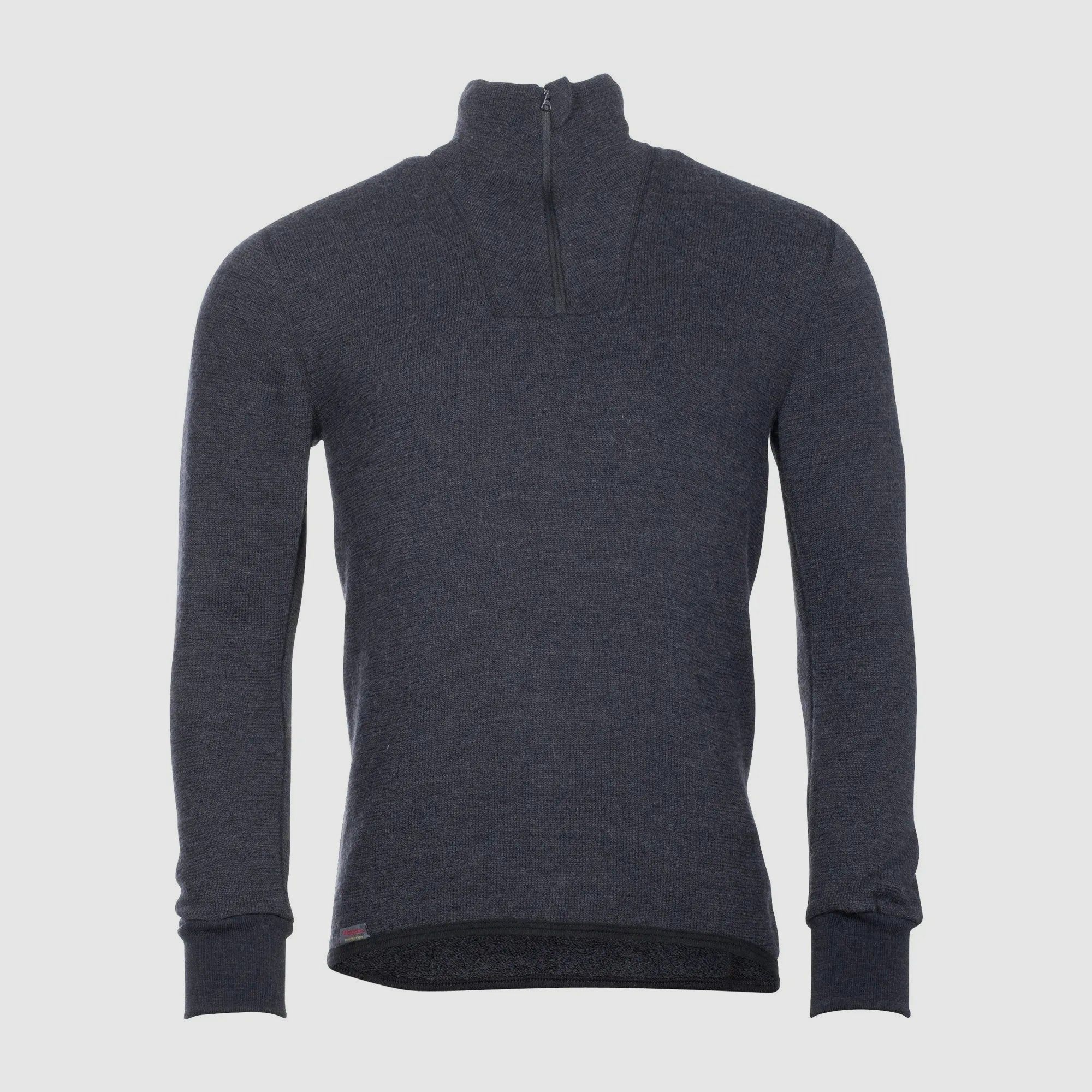 Woolpower Woolpower Longsleeve Zip Turtleneck Protection 400 anthrazit