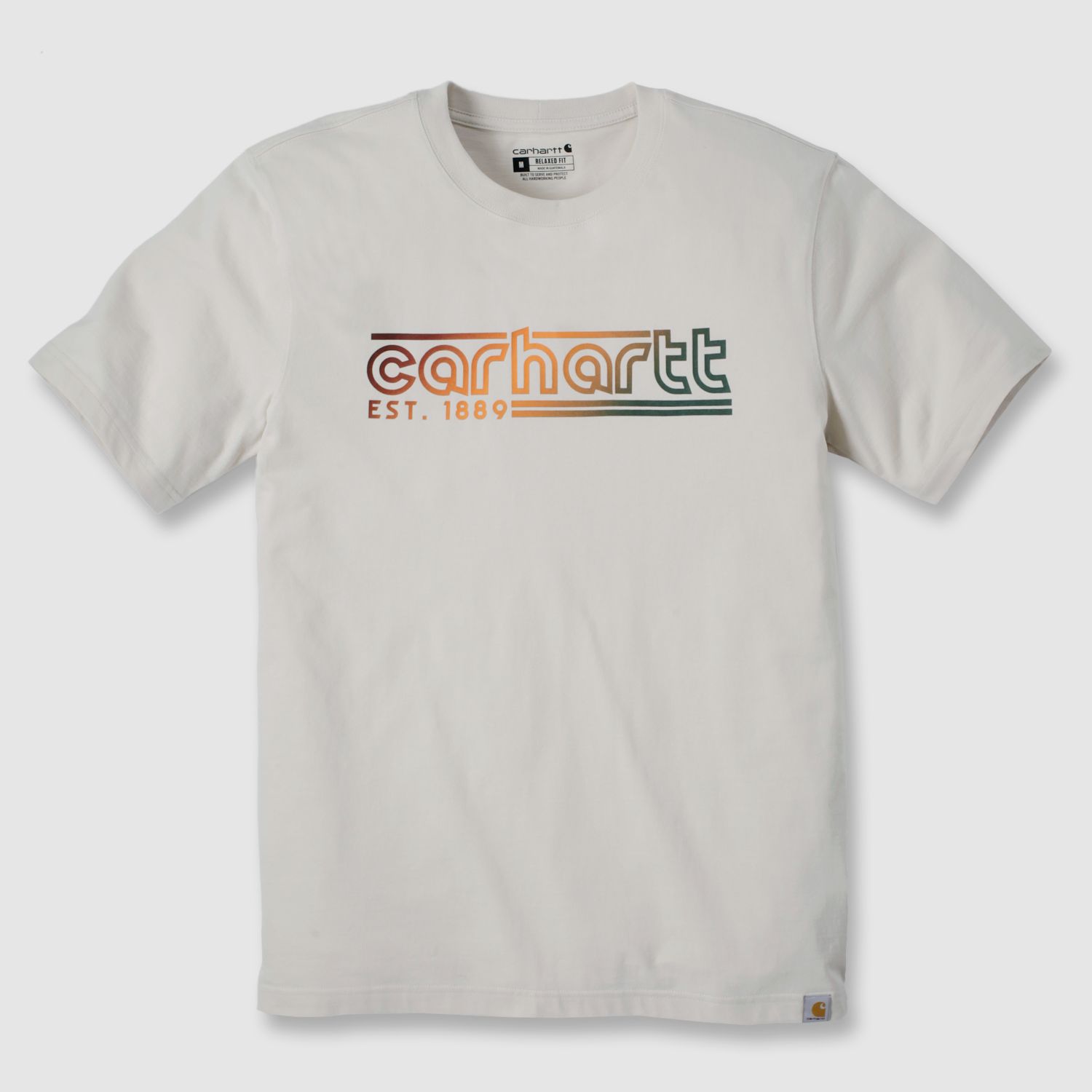 Carhartt S/s Logo Grafik T-Shirt, Herren, Oat milk, L