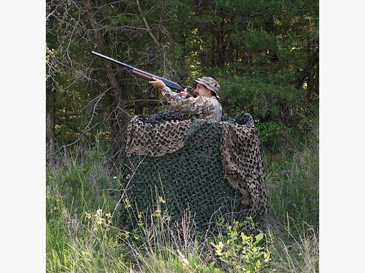 Red de camuflaje BASIC Mae: 3 x 2,4 m, 0,5 kg de peso