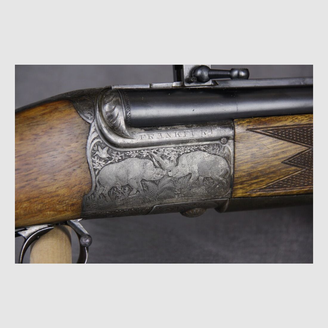 W. Collath & Söhne / Frankfurt Oder	 Doppelbüchsdrilling