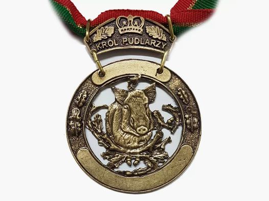 Hunting Medal King of Missed Shots with a Wild Boar Image