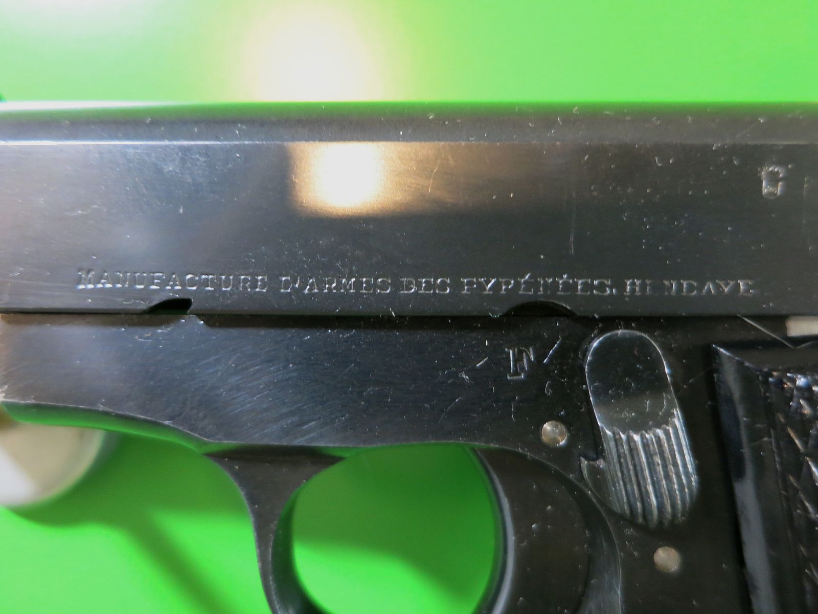 UNIQUE Modell 17 "Kriegsmodell", 7,65mm Browning      #50-