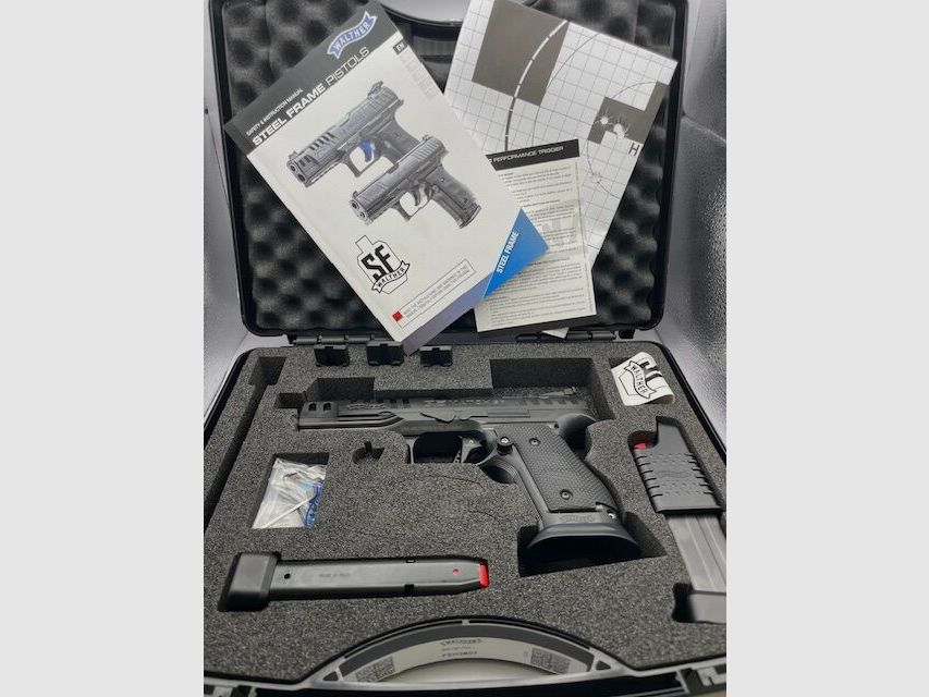 Walther Q5 Match Steel Frame Black Ribbon OR