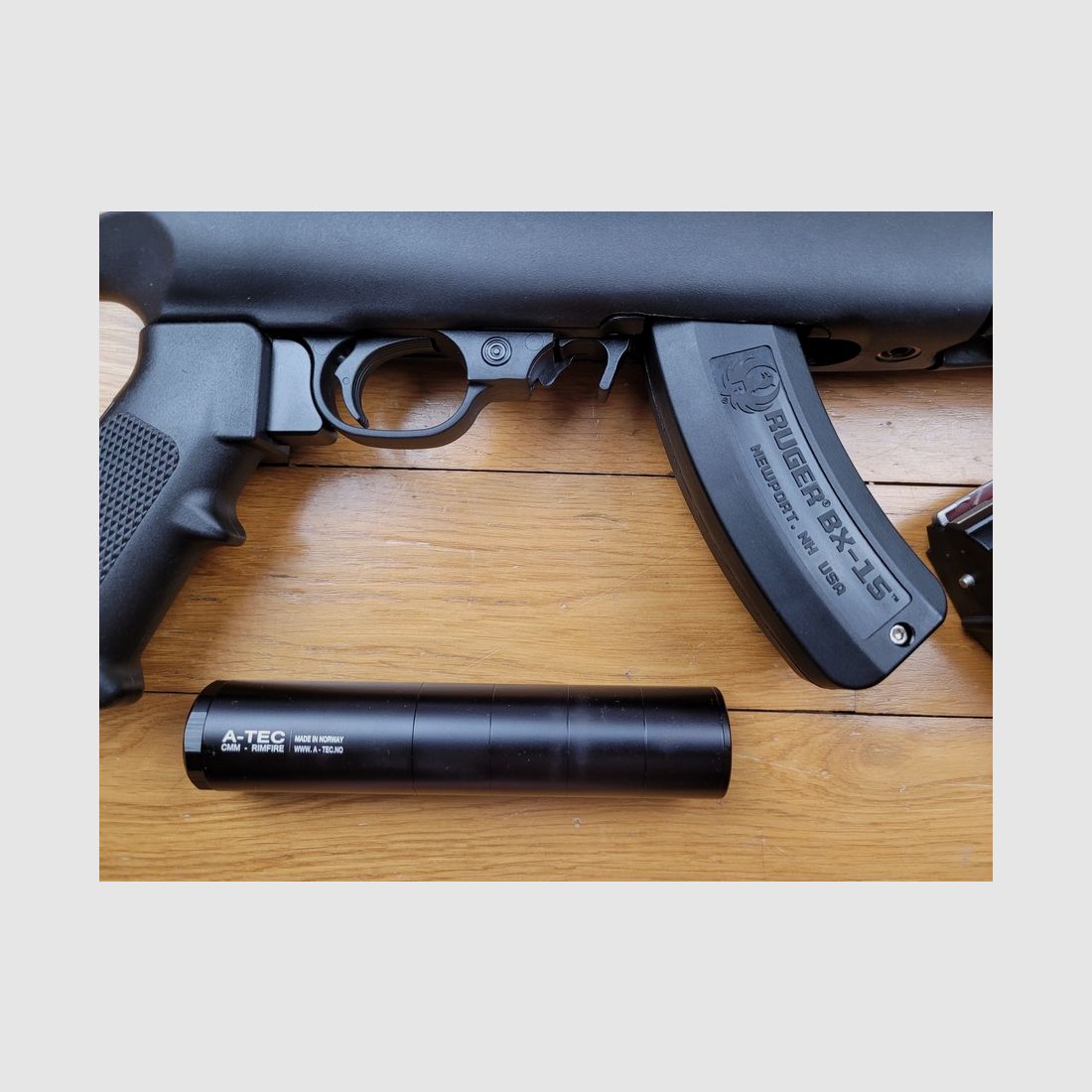 Fascinant Ruger 22 Charger Take Down – « Mutant » Selbstladebüchse 22LR – 2 Magazine – Rotpunktvisier Geco – Neu!, Bild 11 von 23