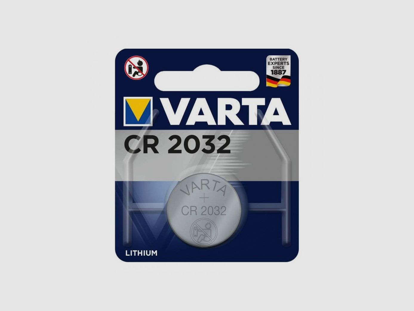 VARTA CR2032 LITHIUM X1, afbeelding 1 van 2