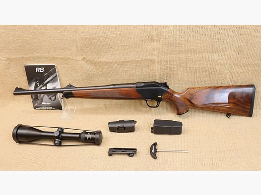 Blaser ink. Zeiss Diavari VM 3-12x56 T R8 Holzklasse 5 inkl. Montage Kaliber 8x57JS