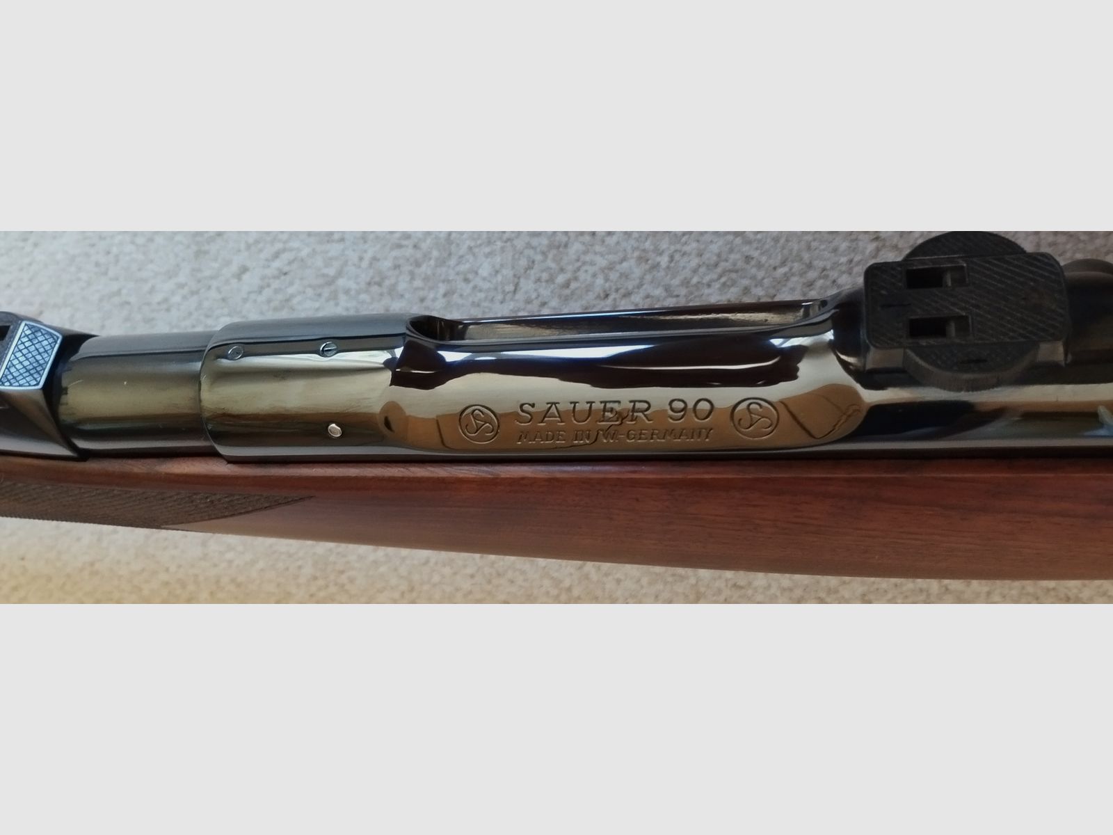 SAUER 90 caliber 8×68S bijna als nieuw