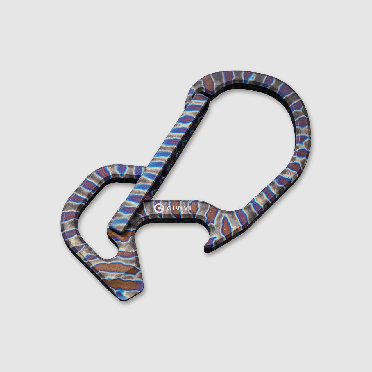 Click Flamed Titanium