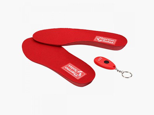 Thermo Soles 3D Unisex, m. Funkfernbedienung (Rot)