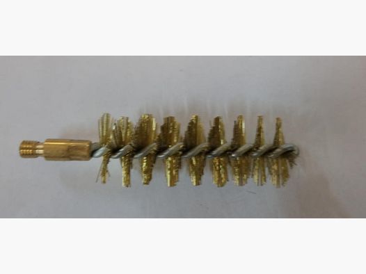 Cleaning brushes with external thread