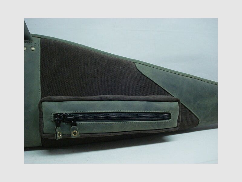 Nobil Hunting Futteral grün Gummiarmierung