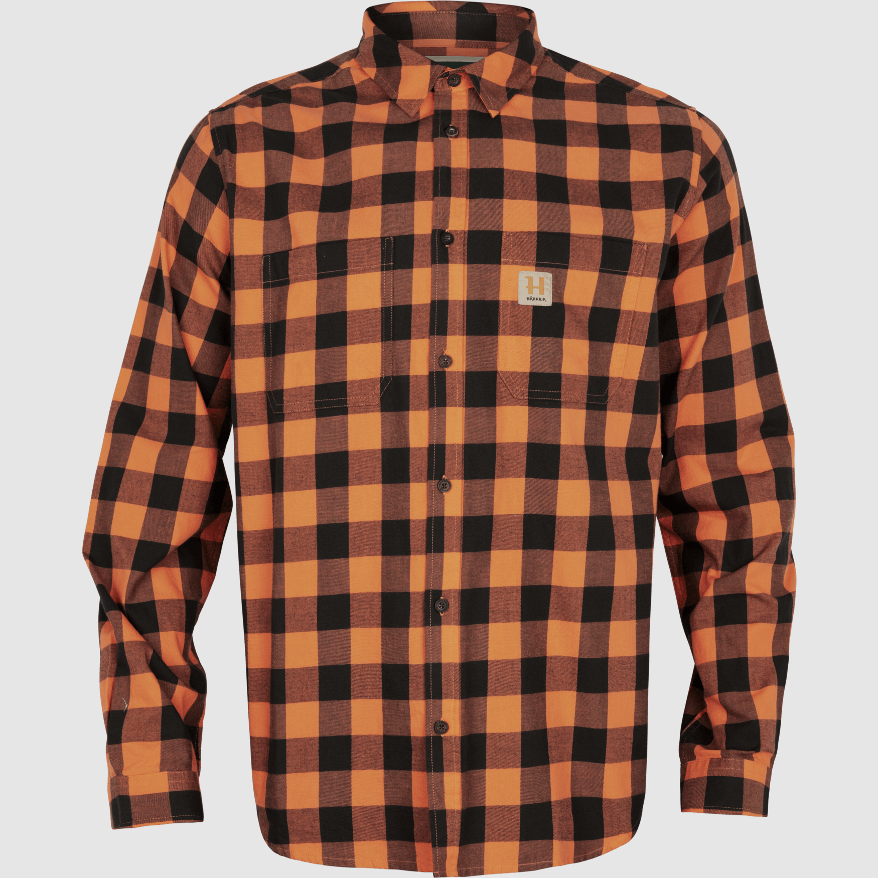 Härkila Scandinavien Hemd Herren Mandarin check - 4XL
