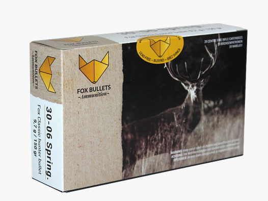 Fox Bullets – .30-06 Spr. bleifrei