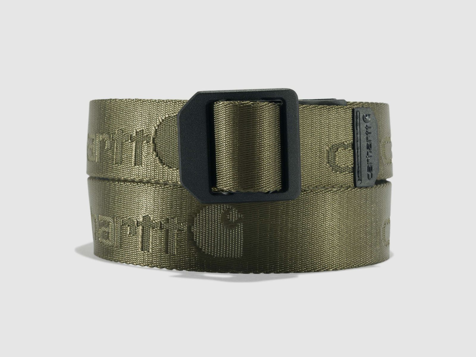 Cinturón de nylon Carhartt para hombre verde militar L