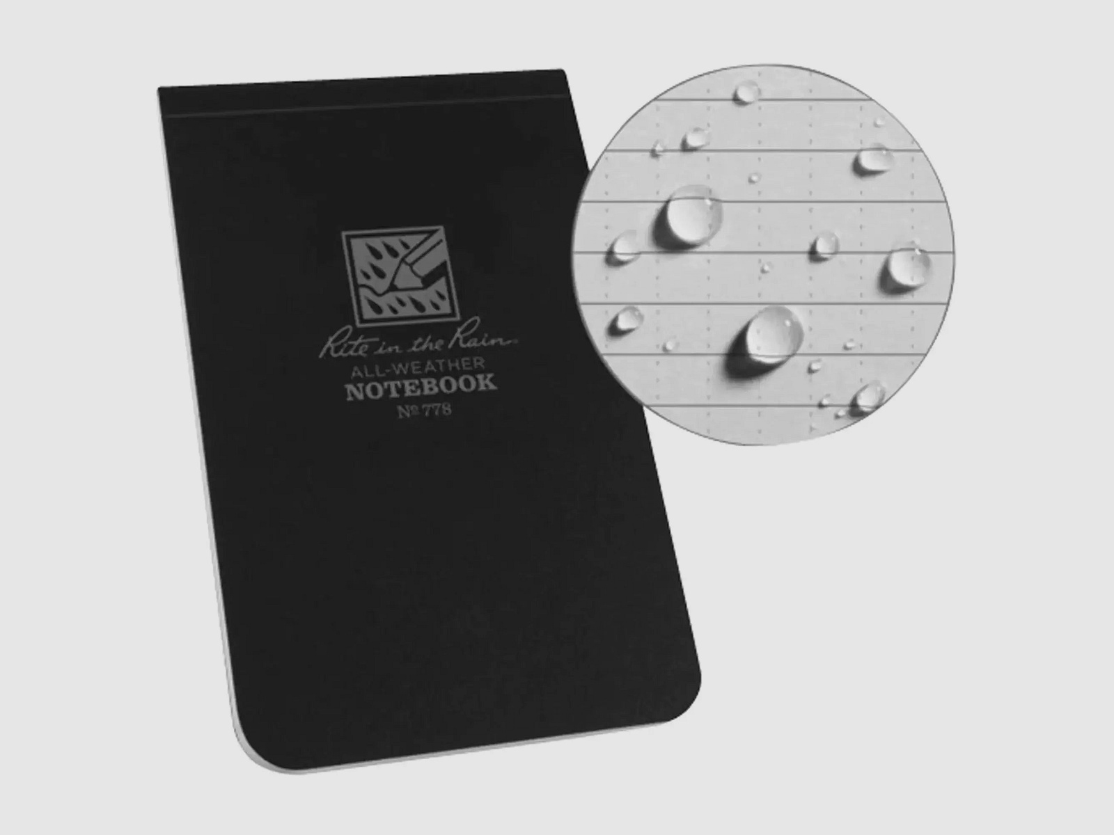 Rite in the Rain Rite in the Rain Blocco note nero N. 778