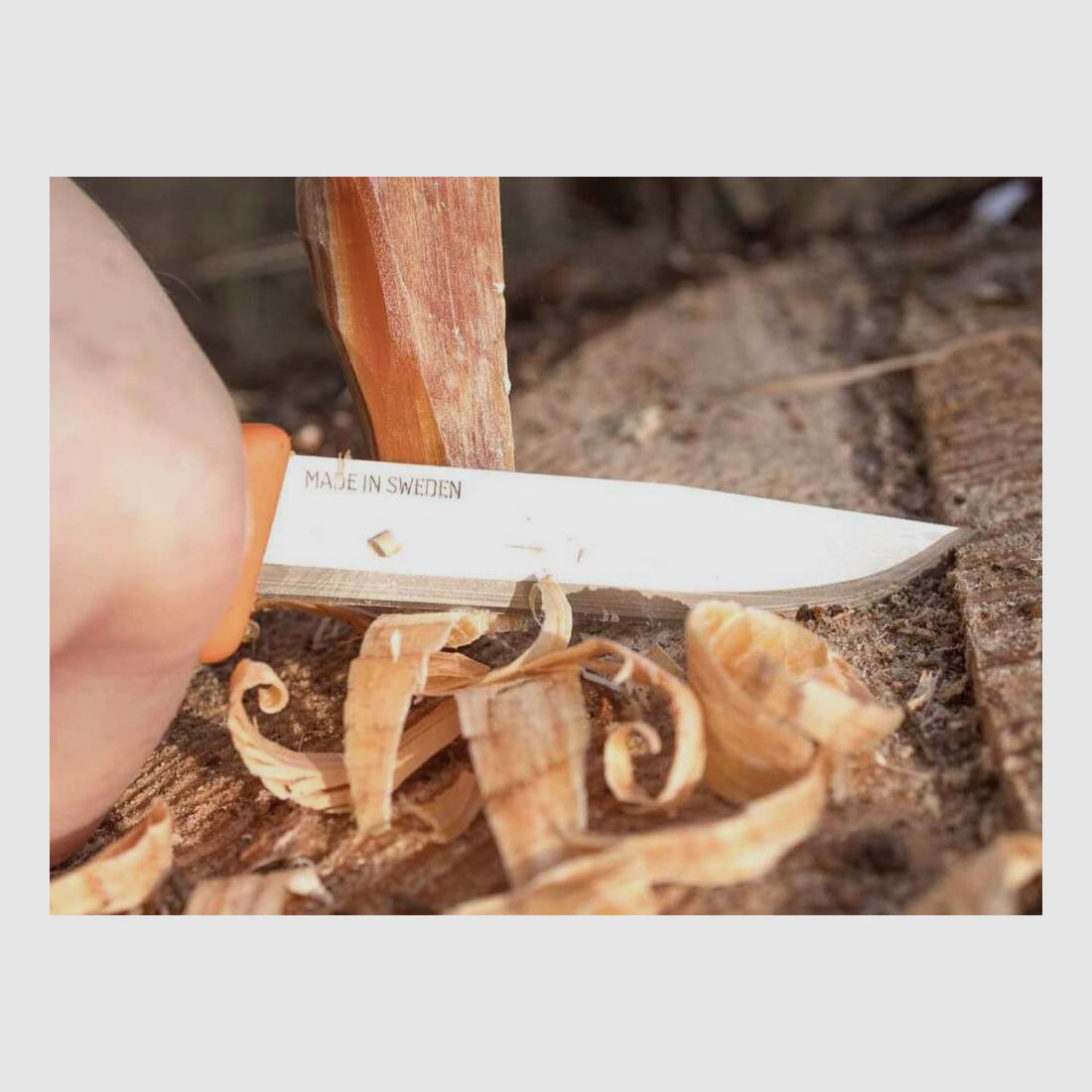 Light My Fire Swedish FireKnife Bio 2in1 Rustyorange, Bild 4 von 4