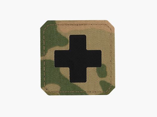 Naszywka Medic Cross Laser Cut Multicam/Black