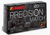 Barnes PRECISION MATCH .300 AAC Blackout 125GR OTM Boat Tail 20 Patronen