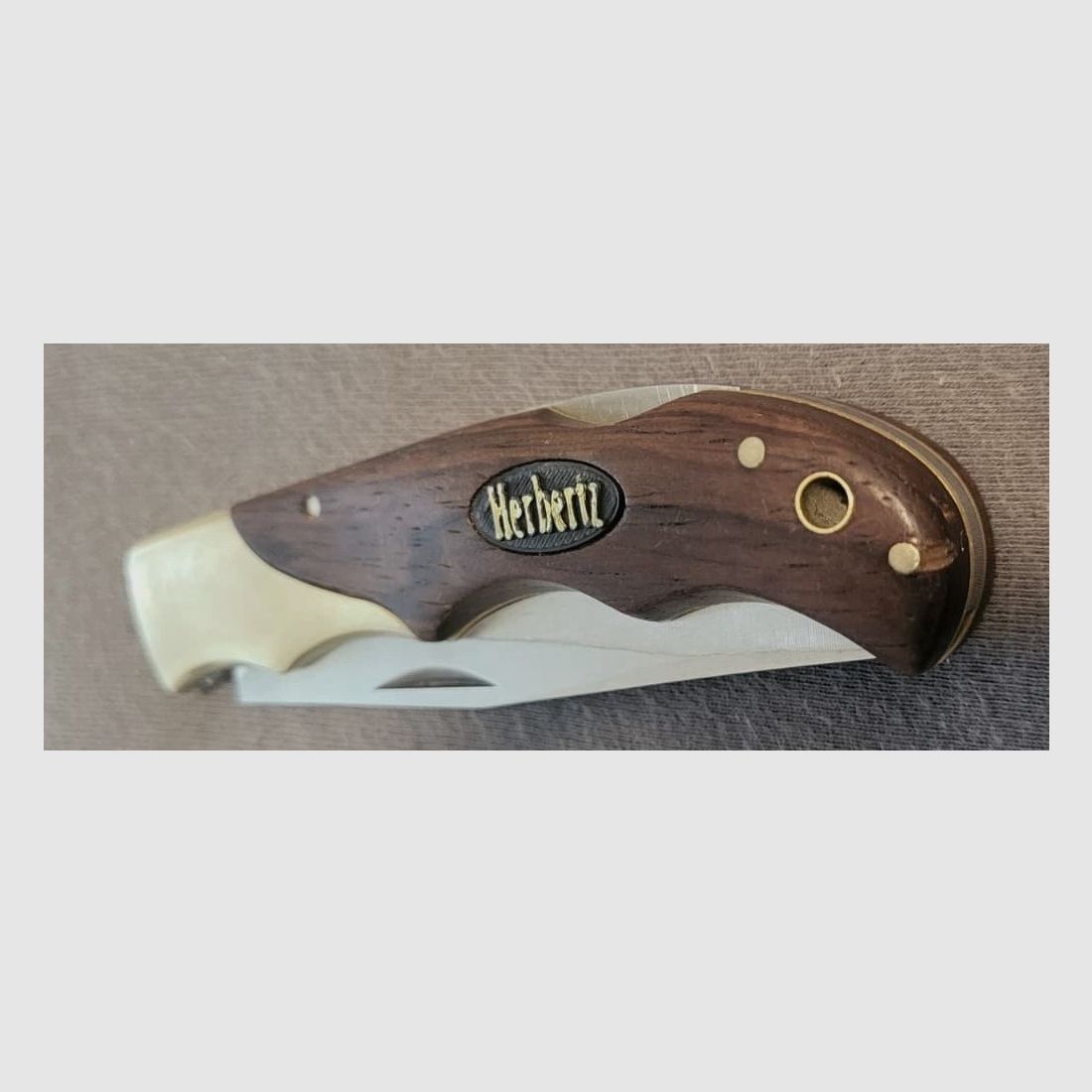 Cuchillo de bolsillo Herbertz, cuchillo plegable, cuchillo de dos manos 259311