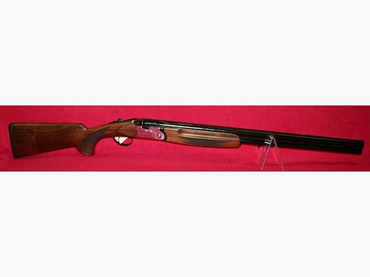 Brenner double-barrel shotgun silver