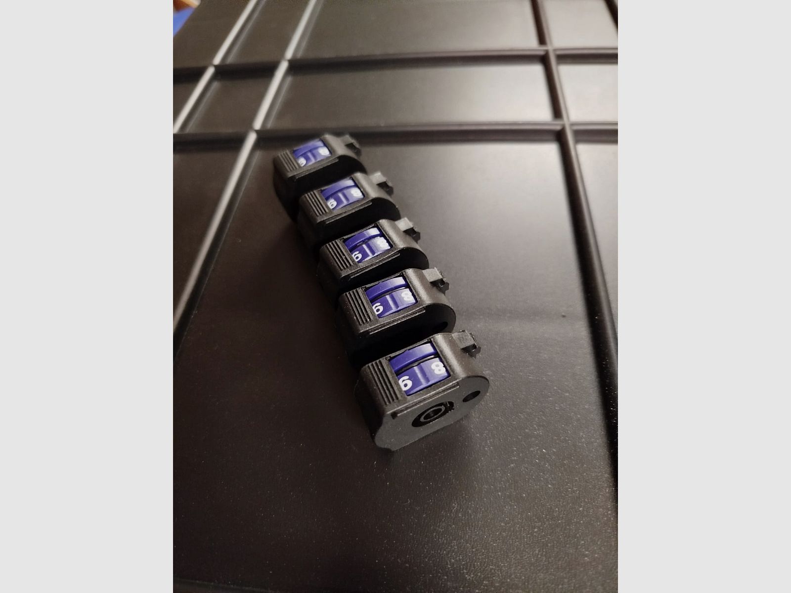 5 pieces Gamo replacement magazines Quick Shot Gen.1 & Arrow cal. 4.5 mm Diabolo 10 shots