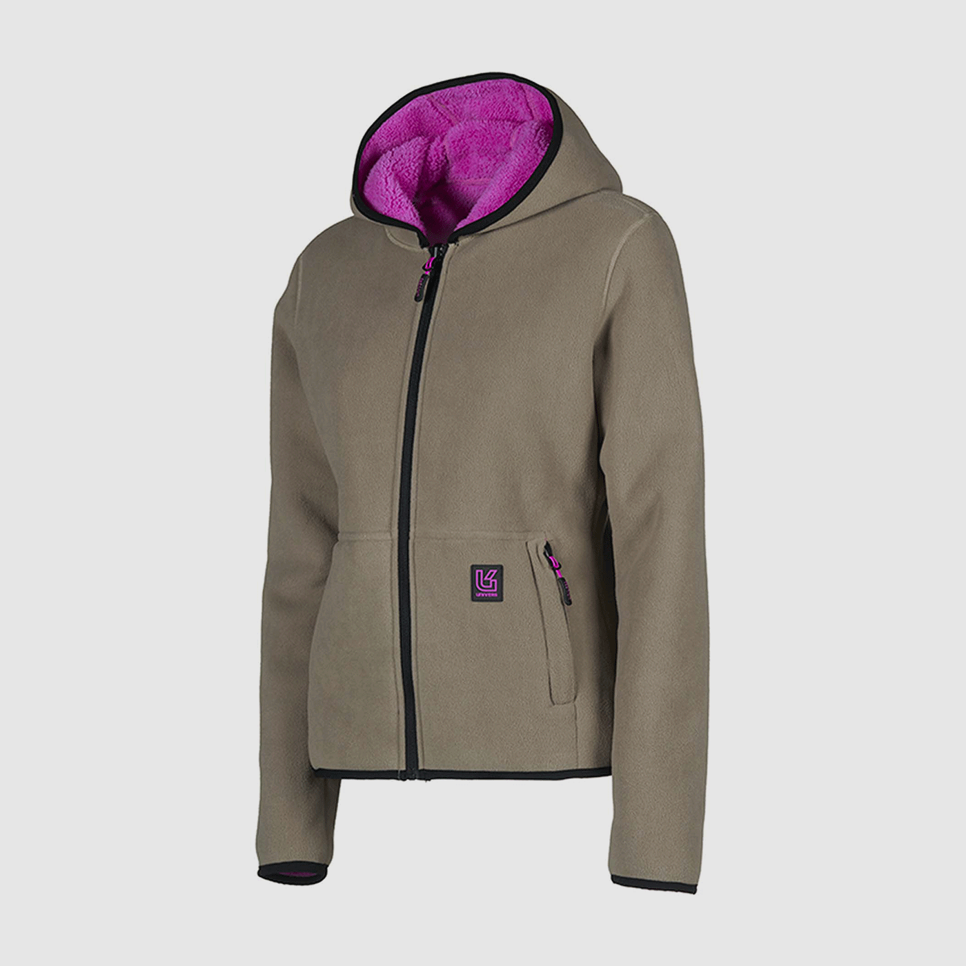 UNIVERS – WOMEN – REVERSIBLE FLEECE JACKET, image 3 of 5