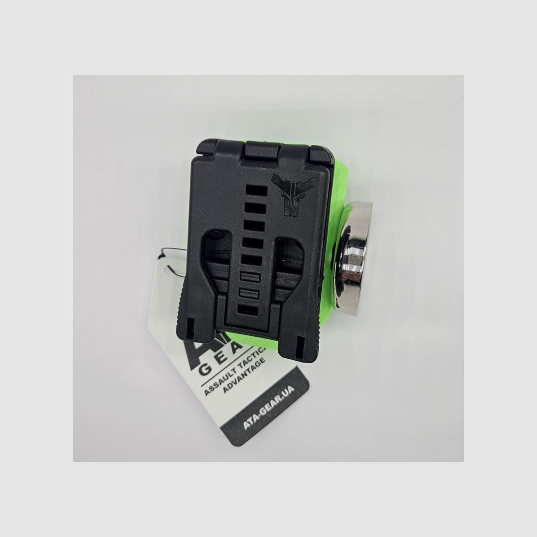 Magazin Holster ATA GEAR SPORT IPSC Carbonfaser Grün mit Magnet, Bild 4 von 4