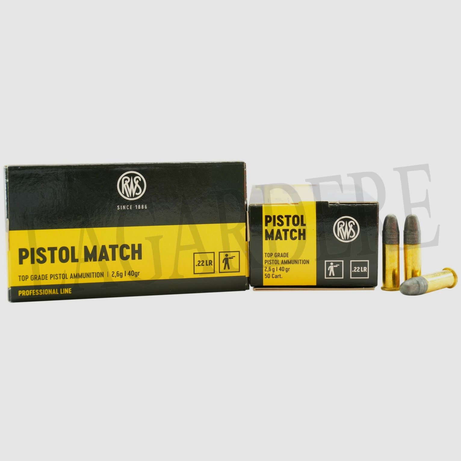 RWS PISTOLE MATCH (PATRONE)