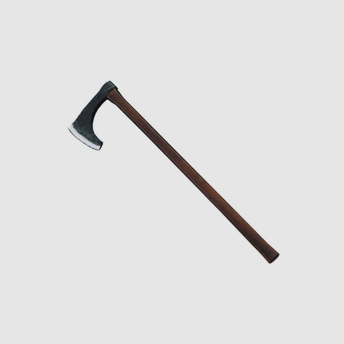 Wikingeraxt mit Hartholzgriff
