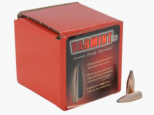 Bala Hornady .22/.224 Spire Point SP 60GR 100 Piezas