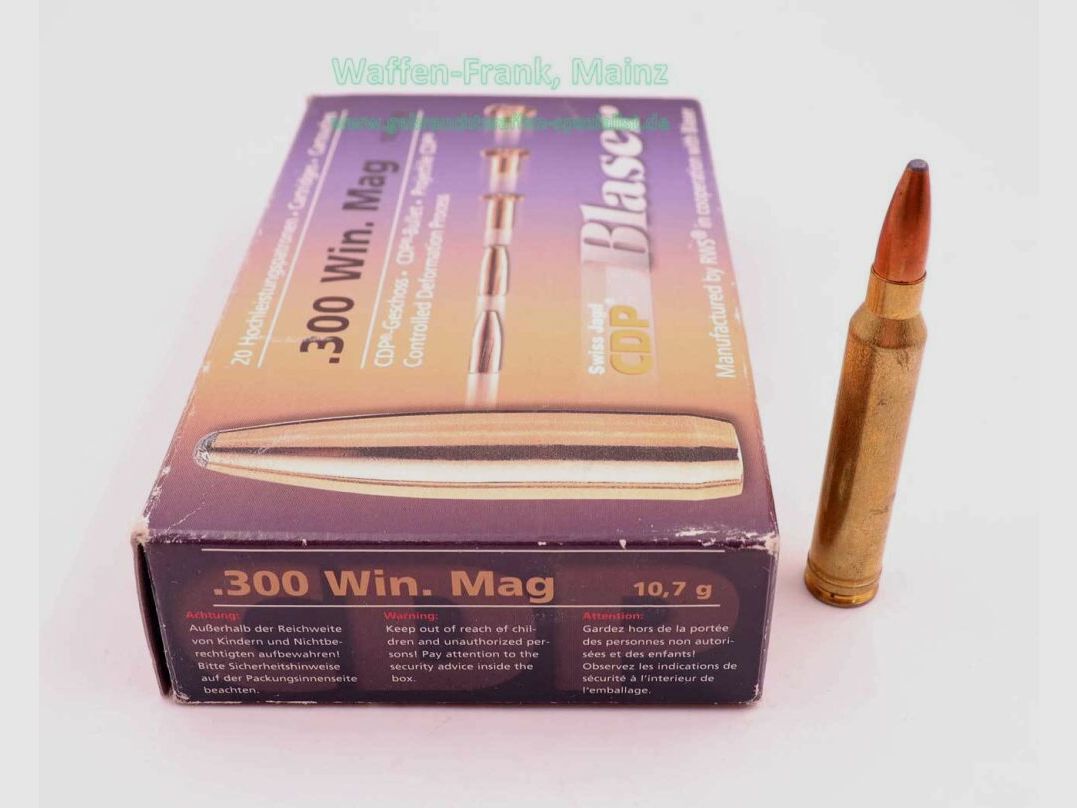 Blaser - Isny Büchsenpatronen .300WinMag