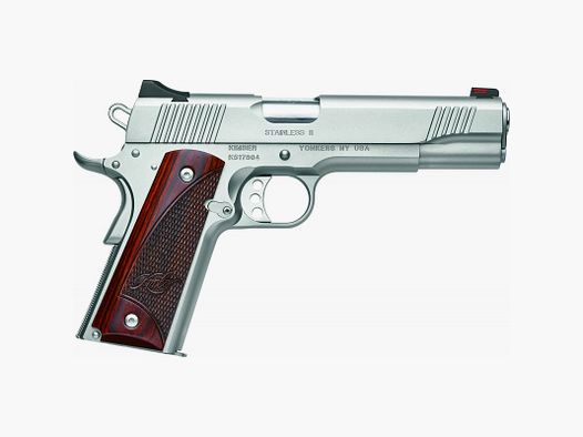 Pistolet semi automatique Kimber 1911 Cal.45ACP Stainless 2
