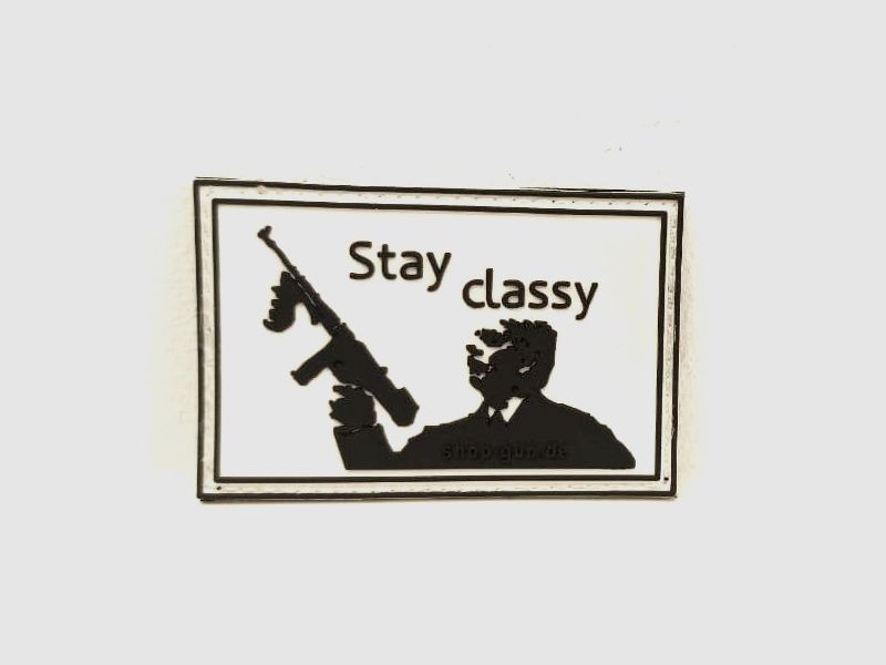 "Stay classy"-Patch