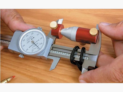 Hornady Lock-N-Load .17/.22 Medidor de grosor de borde / Medidor de grosor de borde